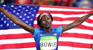 Former world 100m champion Bowie dies aged 32
