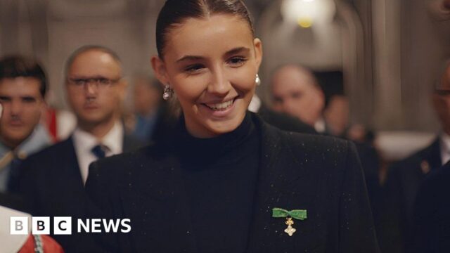 Meeting the would-be queen of Italy