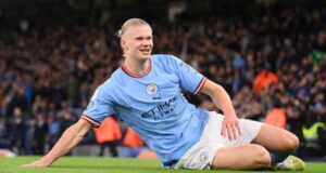Haaland breaks Premier League goal record for season