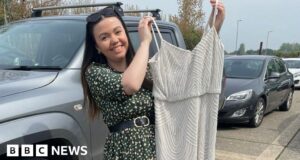 Portsmouth bride reunited with dress after car boot sale mix up