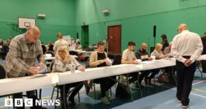 Derbyshire election count abandoned after candidate’s death
