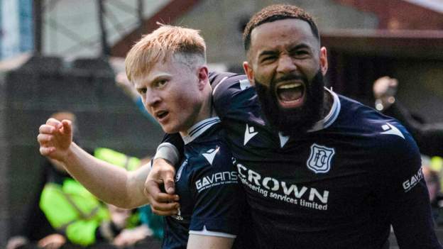 Dundee back in Premiership after eight-goal epic