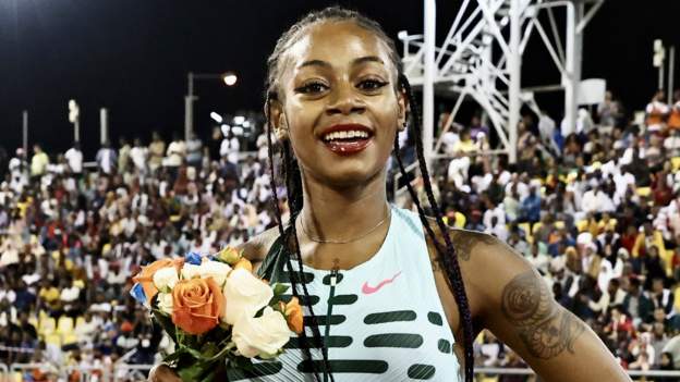 Richardson wins Doha 100m with Asher-Smith third