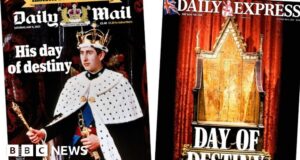 Newspaper headlines: The King’s ‘day of destiny’ finally arrives