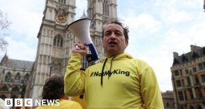 Anti-monarchy group Republic’s chief arrested at Coronation protest
