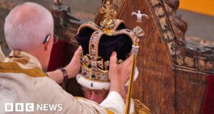Watch the moment King Charles III is crowned