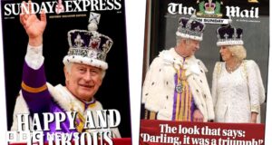 Newspaper headlines: ‘Crowning glory’ of ‘happy and glorious’ Coronation