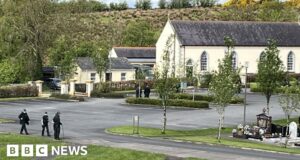 Omagh: St Mary’s Church grounds searched after gunpoint hijack