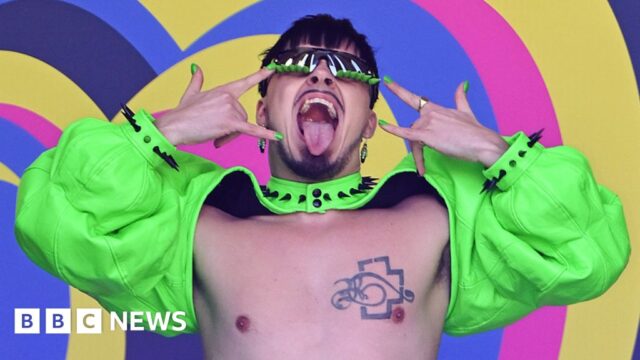 Eurovision 2023 stars hit turquoise carpet