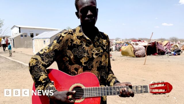 Sudan conflict: ‘How I saved my red guitar from Khartoum war zone’