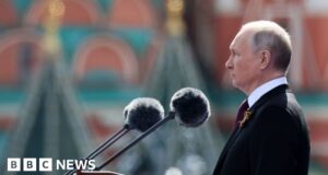 Russia’s future rests on Ukraine war, Putin tells Victory Day parade