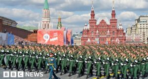 Russia’s ‘nervous’ Victory Day parade… in 78 seconds